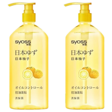 syoss 絲蘊 控油蓬鬆洗髮露 日本柚子, 清新果香 髮絲輕盈蓬鬆, 420ml, 2瓶