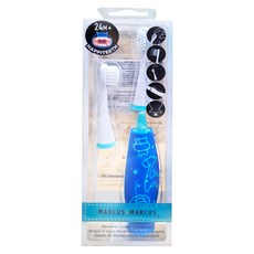 MARCUS&MARCUS 可替換式幼兒學習牙刷 適用年齡：24個月以上, 1支, 藍, 1支