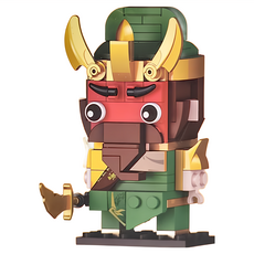 花太太 甲辰龍開運積木, 關聖帝君, 1個