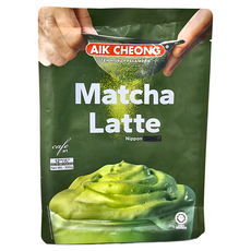 AIK CHEONG 益昌 南洋風文藝館 清香抹茶拿鐵 300g, 25g, 12包, 1袋