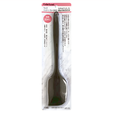 Cakeland 一體成型耐熱矽膠奶油清潔刮刀[26cm], 黑色, 1支