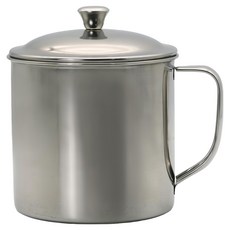 銀世代 304不鏽鋼杯 10cm 750ml, 1個, 不鏽鋼色