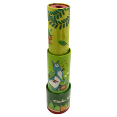 Moulin Roty 金屬萬花筒, 叢林冒險 綠色, 1個