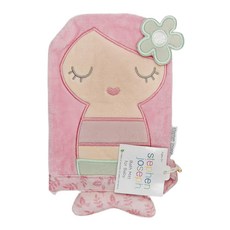 Stephen Joseph 沐浴手套, 100%棉, 美人魚, 1個