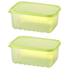 LocknLock 樂扣樂扣 聰明精靈冰箱收納保鮮盒 1.5L, 2個, 聰明精靈冰箱收納保鮮盒1.5L*2個