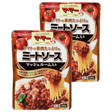 Nisshin Seifun 日清製粉 媽媽麵醬包 日本原裝進口 香醇道地的義式風味 濃郁的美味口感, 260g, 2包