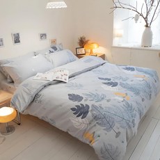 台灣製100%純棉床包組 加大