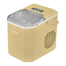 GPLUS 拓勤 小冰快微電腦全自動製冰機 22.2 x 29.4 x 29cm 黃色 6.2kg 1.2L, GP-IM01