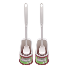 巧巧 小曲柄廁刷組, 顏色隨機, 2組