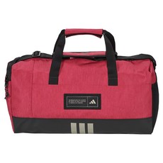 adidas 愛迪達 手提包/健身包/運動包/旅行袋/旅行小包 4ATHLTS DUF S IK2934, 1個, 黑紅色