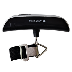 Timo 迷你電子行李秤 測重kg/lb 測溫°C/°F, 1個