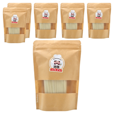 港媽私房手作 手工無鹽蔬果1mm麵條 青花菜口味，適合10個月以上寶寶食用, 200g, 6包