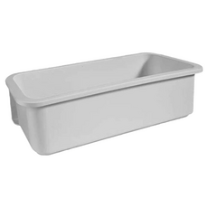 抽拉式櫥櫃抽屜，PP材質，承重約5KG，38.5cm x 14cm x 10.5cm, 灰色, 1個