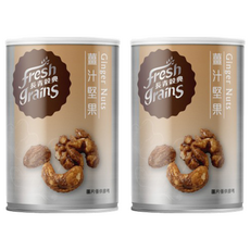 長青穀典 薑汁堅果, 80g, 2罐