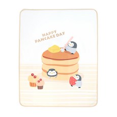 PUKU 藍色企鵝 眠眠安睡保潔防濕墊, 1個, 米米鬆餅