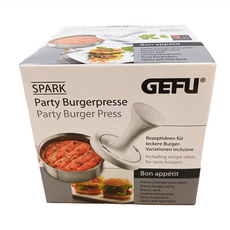 GEFU 漢堡肉壓模，直徑7cm，不鏽鋼 陶瓷, 1個