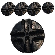 TRENY 收納組合櫃鐵網架卡扣 8個, 黑色, 1組