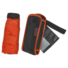 EuroSCHIRM Dainty 輕巧迷你晴雨傘 鋁合金傘柱 玻璃纖維傘骨, 橘色