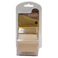 N次貼 牛皮紙便條紙捲 50mm x 10M, 空白, 1捲, 6組