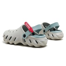 bebehome 時尚個性踩屎感EVA兩用洞洞鞋 灰色, 44~45