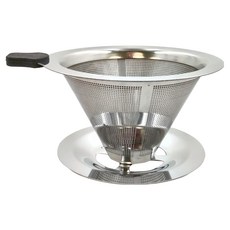 F-402 咖啡雙層304不銹鋼過濾網, 1個