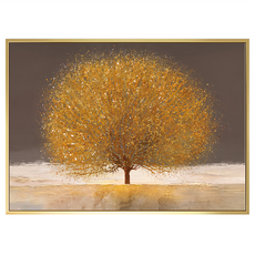 Boluo 菠蘿選畫所 掛畫 秋日光景, 59.4 x 42cm, 金色