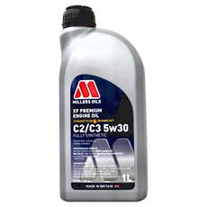 MILLERS OILS XF PREMIUM C2/C3 5W30 全合成引擎機油，1L, 1瓶