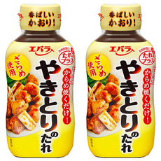 Ebara 荏原 炭烤串燒醬, 帶有白雙糖焦香味, 炒、醃、沾皆適用, 240g, 2瓶