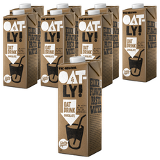 OATLY 咖啡師 巧克力燕麥奶, 1L, 全素, 8瓶