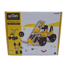 THE OFF BITS 怪奇機械積木 3合1 車輛套件，自己動手組裝, 裝載車, 1盒