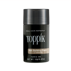頂豐 Toppik 增髮纖維 12g - 靜電吸附，男女可用，快速濃密頭髮, 淡棕 LIGHT BROWN, 1件