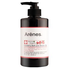 Arenes 愛霓思 蔓越莓私密照護沐浴露 Cranberry Bath and Shower Gel, 350ml, 1入