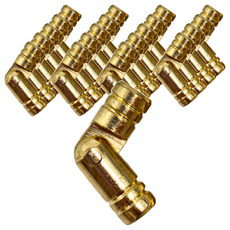 木百貨 後鈕 (金色11-14) 20入 1包, 11-14