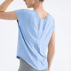 bebehome 微孔透氣涼感科技運動罩衫 - 藍色 86%尼龍, L(衣長62cm)