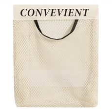 minono 米諾諾 多用途收納網袋 34 x 25cm 17g 5個, 白色, 1組