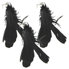 怪獸部落 逗貓棒補充包 惡魔 黑色 20cm, 惡魔黑色, 3組