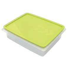 DAIWA 大和 防水收納盒 PROOF CASE M, 綠色 + 透明色, 2L