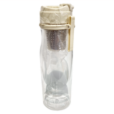 FAN 磁吸茶水分離 tritan泡茶杯, 白色, 1L, 1個