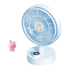 SOTHING 向物 BT21桌面風扇 羽 數顯搖頭版, DSHJ-S-2102S1, COOKY