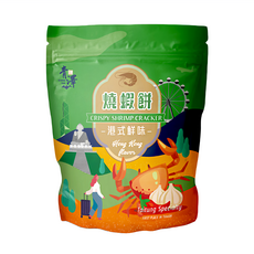 青澤 燒蝦餅 港式鮮味, 100g, 1包