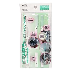 KAI 貝印 保溫瓶蓋清潔刷具細孔刷3入組, KB-603, 1組