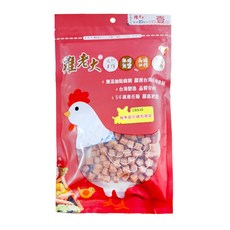 雞老大 狗零食 鮭魚起司雞肉嚼錠 低脂 無鹽 無添加防腐劑 台灣製造 犬用, 170g, 1包
