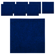 SANKO Okudake Kyuchaku 日本製防潑水止滑地墊毯 - 8入組, 深藍, 30 x 30cm