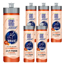 淨新科技 高濃縮洗碗精 蘋果, 240ml, 6瓶