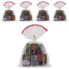 SUGIMOTOYA 杉本屋 五色羊羹, 道地日式傳統甜品, 口感綿密細緻, 甜而不膩, 360g, 5袋