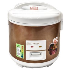 YENSUN 元山 YS-5101RC 多功能電子鍋, 一鍵操作, 高效加熱盤, White and Brown