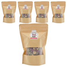 港媽私房手作 阿呷珍愛吃 手工無添加寶寶蔬果義大利麵 三寶花捲麵, 150g, 5包