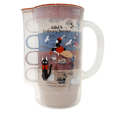 Skater 冷水壺 + 4入杯組, 冷水壺850ml + 杯子220ml x 4個, KIKI, 1組