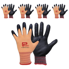 Panrico 百利世 加厚型止滑耐磨手套FIT 抗油漬 舒適透氣, XL23 x 87cm, P-200, 5雙