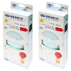 PERFECT 普惠醫工 韓版KF94魚型4D立體幼幼醫用口罩 未滅菌 15 x 6.5cm, 寶寶藍, 10片, 2盒